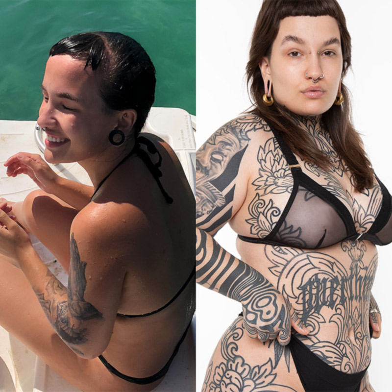 Schon immer Zucker, heute zusätzlich selbstbewusst und stark: Inkedcrybaby